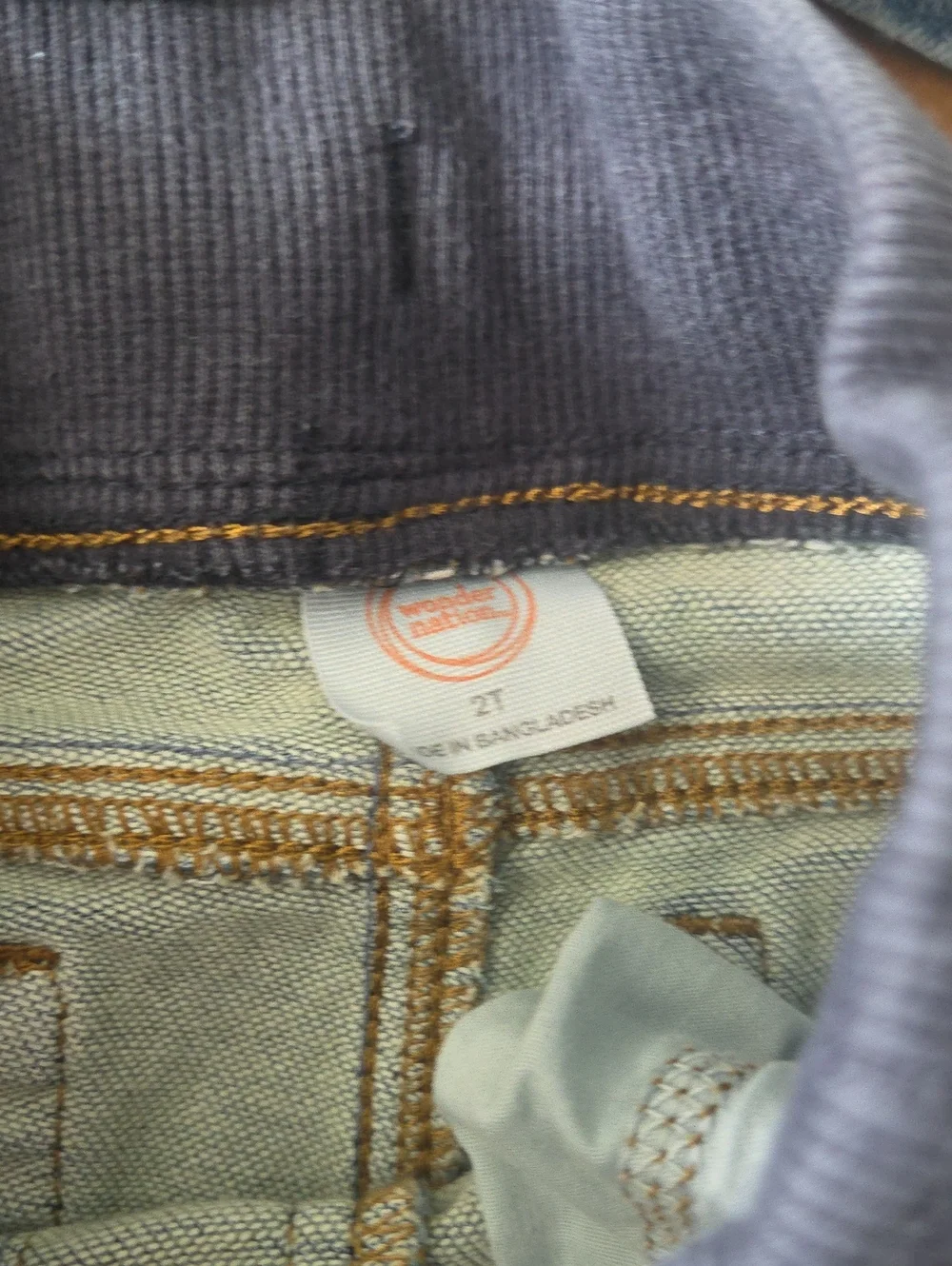 Lot of 4 Kids Blue Denim Jeans